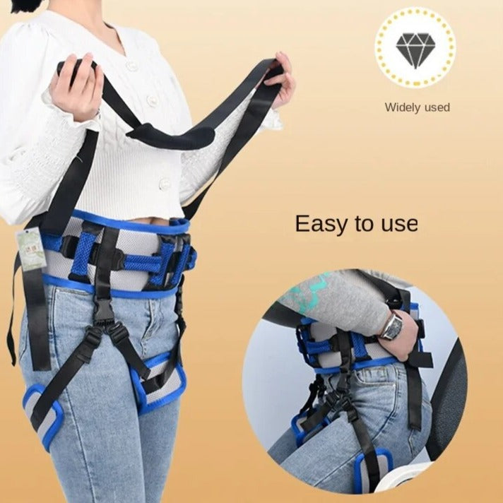 Secure Lift Body Support Patient Transfer Strap Belt - Image 3