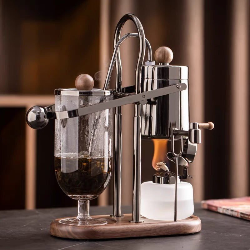 Royal Belgium Stainless Steel Balance Syphon Coffee Maker - Image 1