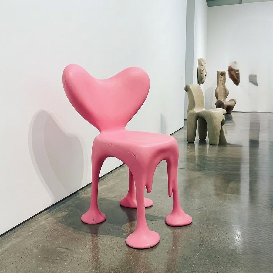 Sweet Spot Heart-Shaped Sculptural Lounge Chair