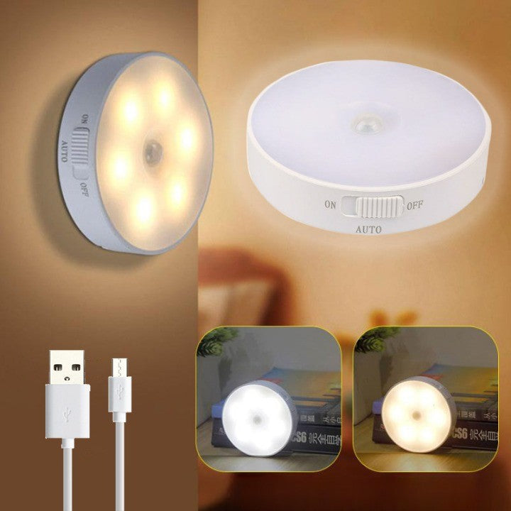 Sticky LED Motion Sensor Mini Night Lamp - Image 0