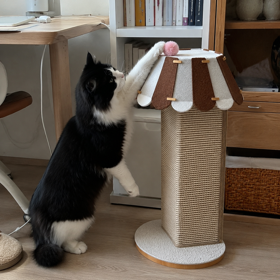Corner Claw Space-Saving Sisal Cat Scratching Post
