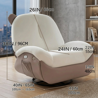 Ergonomic Comfortable Italian Style Rocking Chair - Image 1