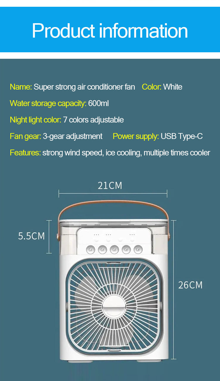 Portable Mini Air Cooling Fan - Image 14