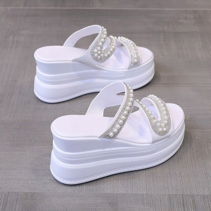 Summer Walk High Platform Slippers - Image 3