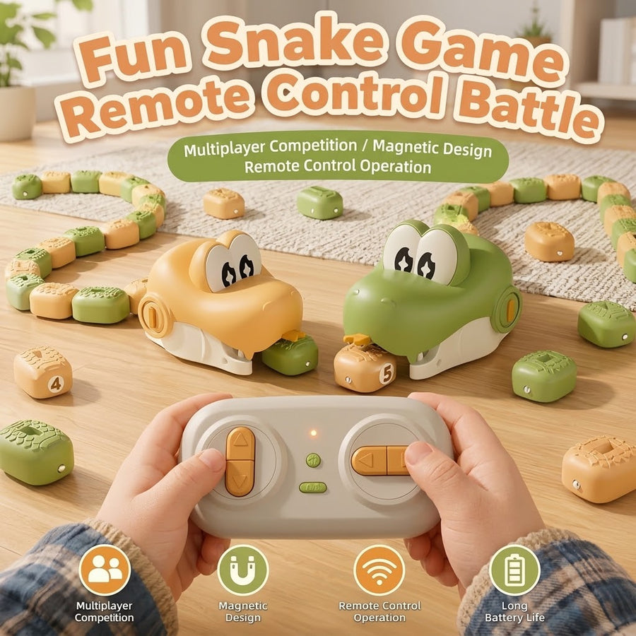 Never Full Magnetic Snake Bean Chase Toy