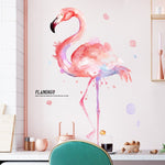 Flamingo Wall Stickers for Kids Room Home