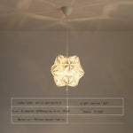 Elegant Retractable Bauhinia Blossom Pendant Light