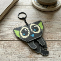 Pixel Art 3D Building Block Keychain - Image 3