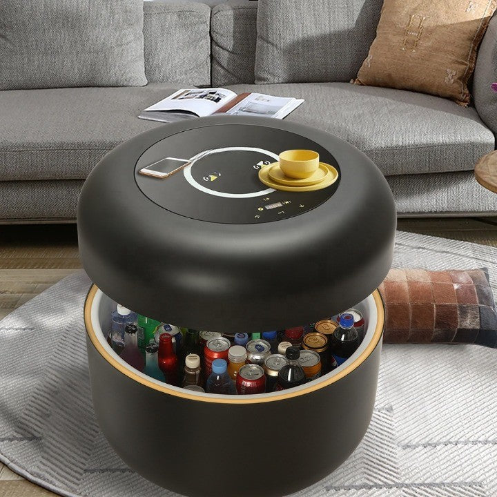 Elegant Cool Round Multifunctional Smart Refrigerator - Image 4