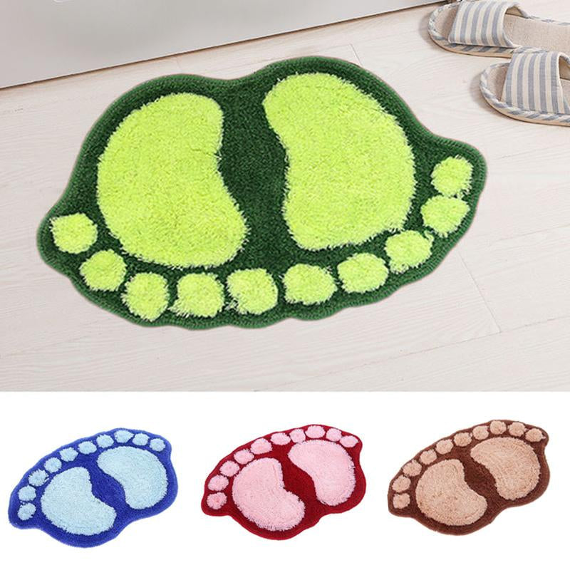 Bear Foot Print Non-Slip Bathroom Mat