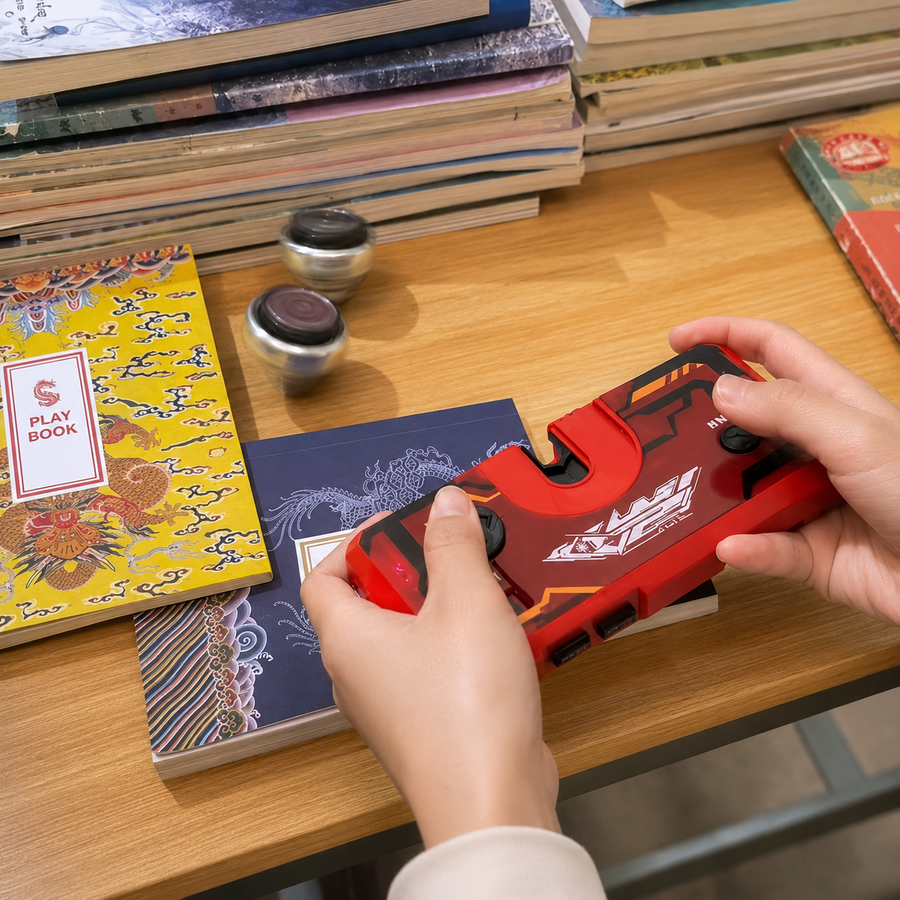 Turbospin Electric Battle Top Launcher Toy