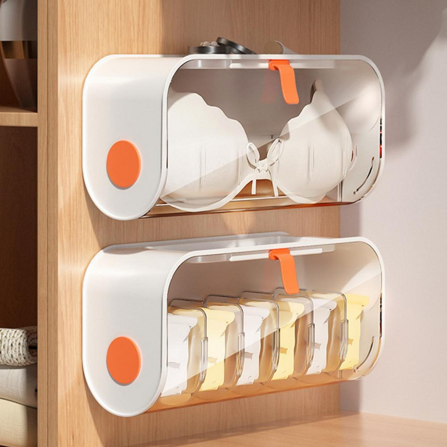 Punch-Free Wall Clothes Organizer Storage Box - Image 4