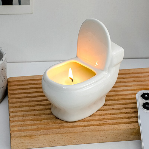 Creative Funny Toilet Aromatherapy Candle - Image 0