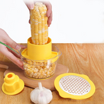 Multi-Function Corn Stripper Kitchen Gadget