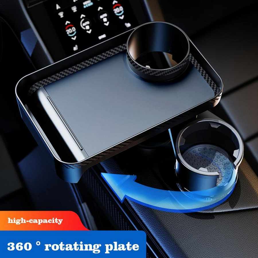 Adjustable Car Cup Holder Extender Tray - Image 1