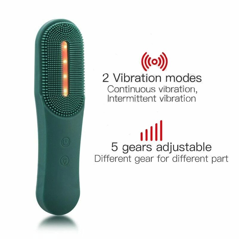 Electric Smart Silicone Face Cleansing Brush - Image 2