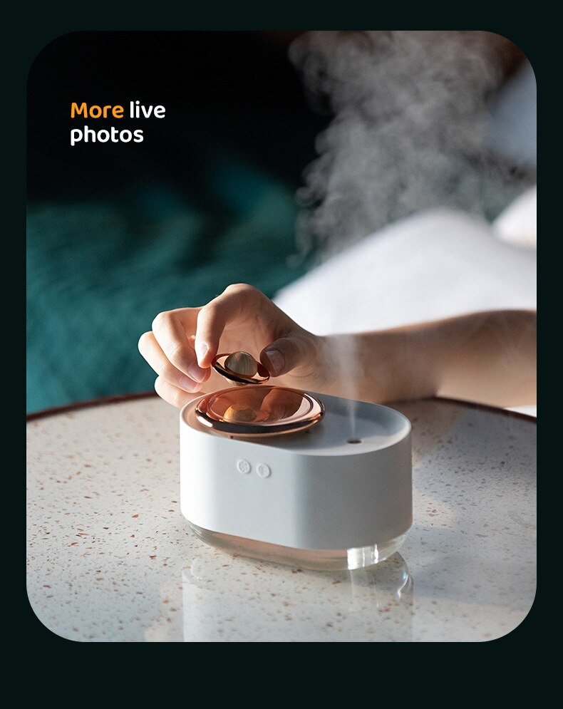 Rotating Planet Space USB Humidifier