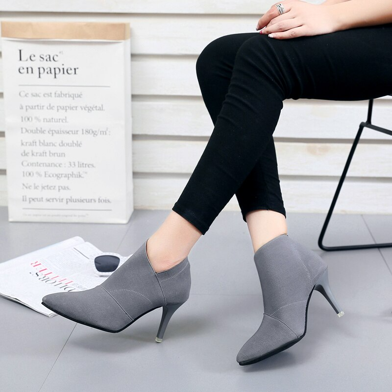 High Heels Winter Casual Shoes