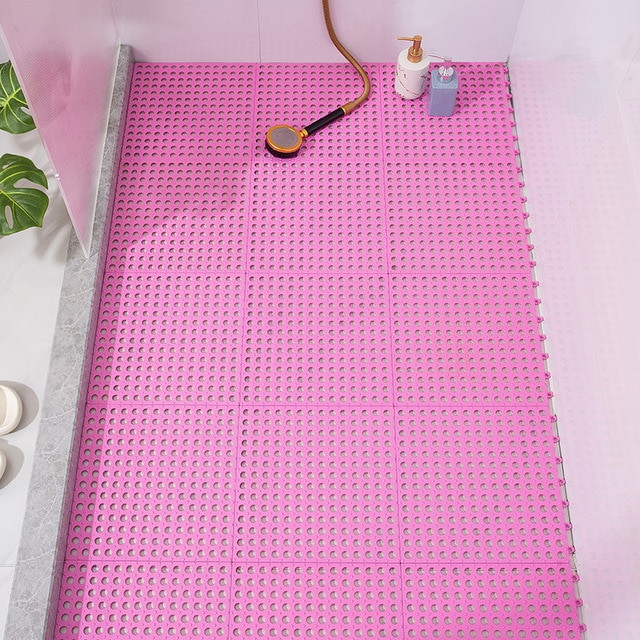 Non-Slip Easy Draining Bathroom Mat