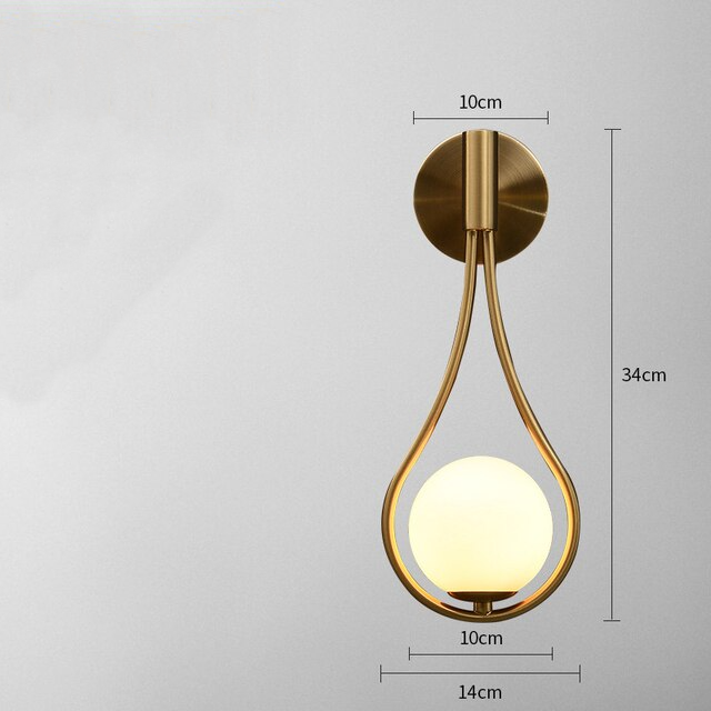 Clementine Nordic Modern Minimalist Wall Lamp