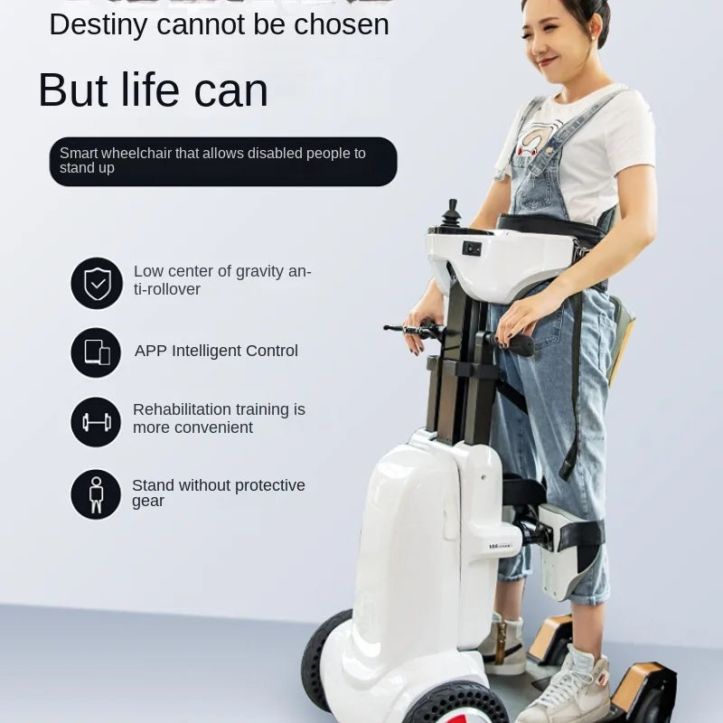 Portable Smart Standable Mobile Rehabilitation Scooter - Image 1