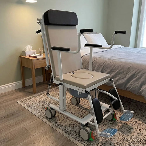 Elderly Transfer Easy Lift Hydraulic Adjustable Transformable Chair Bed