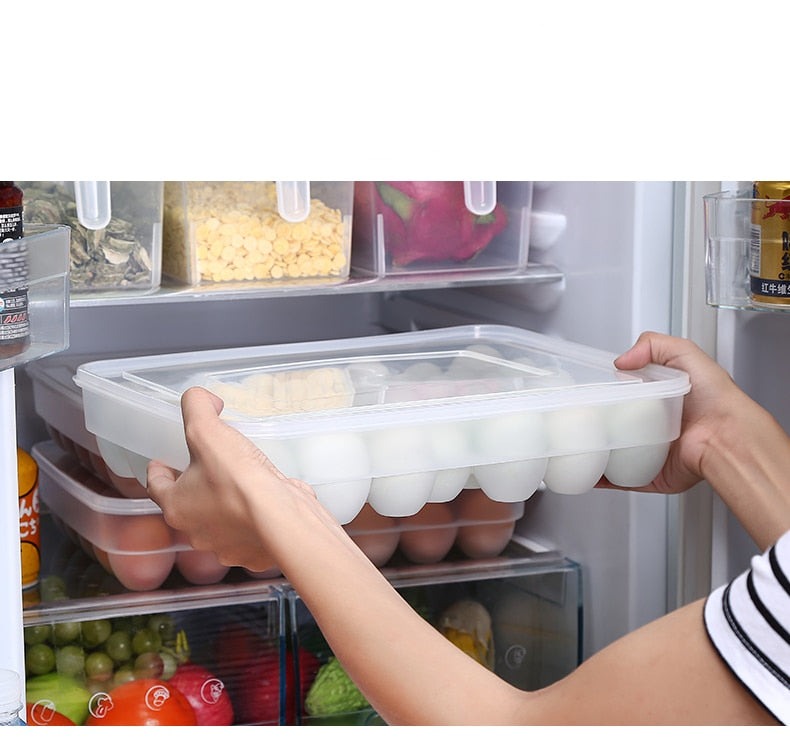Japanese-Style Plastic Duck Egg Storage Box - Image 9