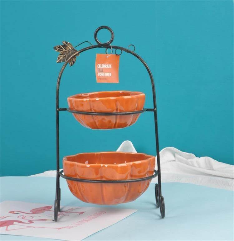 Pumpkin Ceramic Kitchen Mug Bowl - Image 9