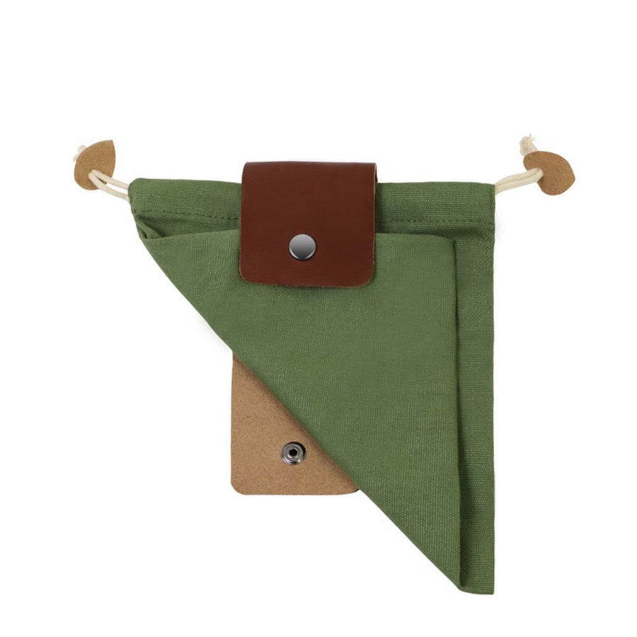 Premium Leather Canvas Hiking Bag - Image 4
