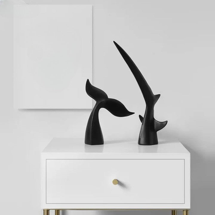 Creative Shark Tail Home Decor Ornaments - Image 2