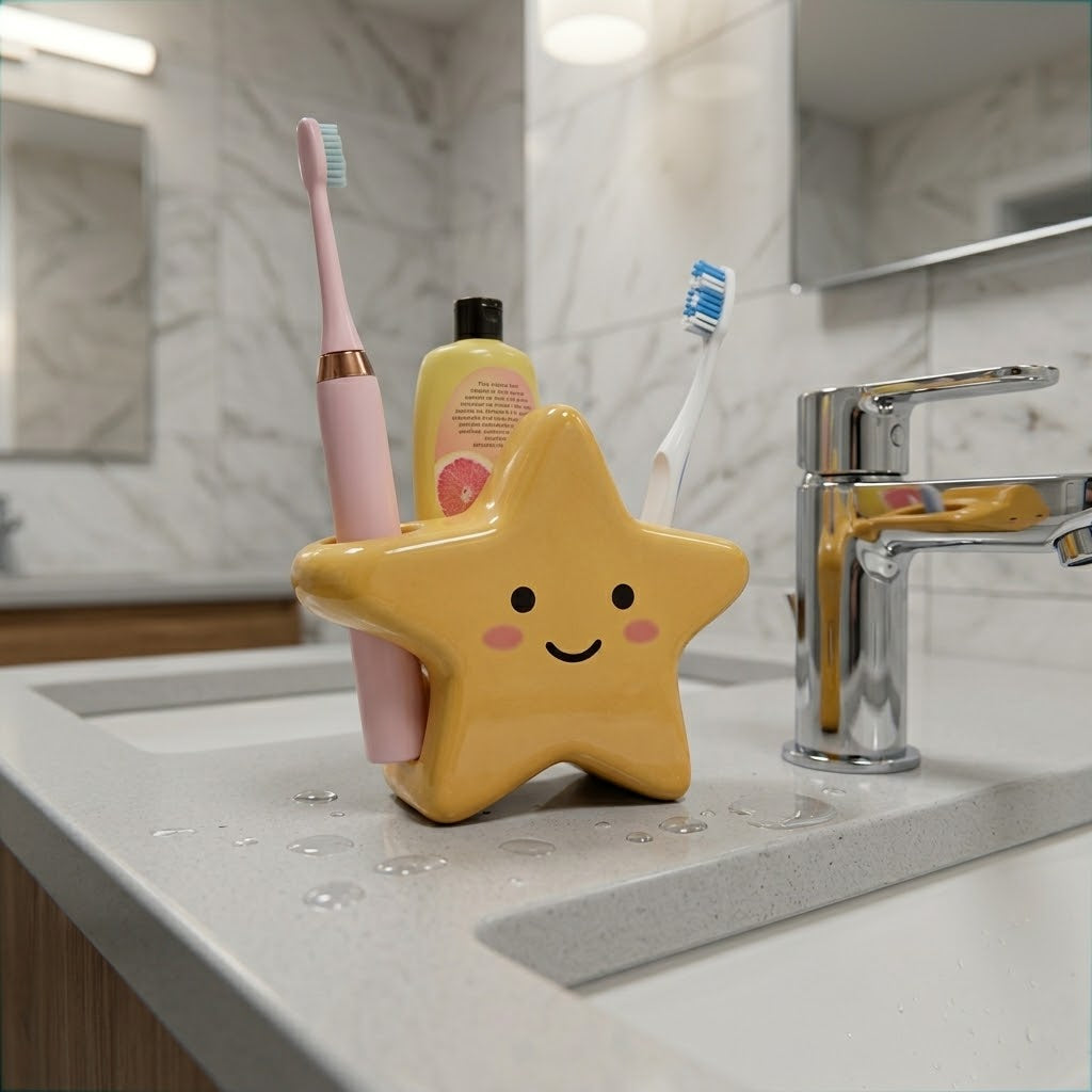 Little Star Toothbrush Freestanding Holder - Image 0