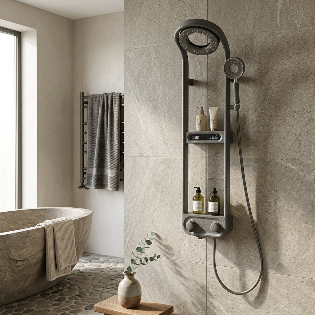 Spa Time Rainfall Elegant Digital Shower Set - Image 0