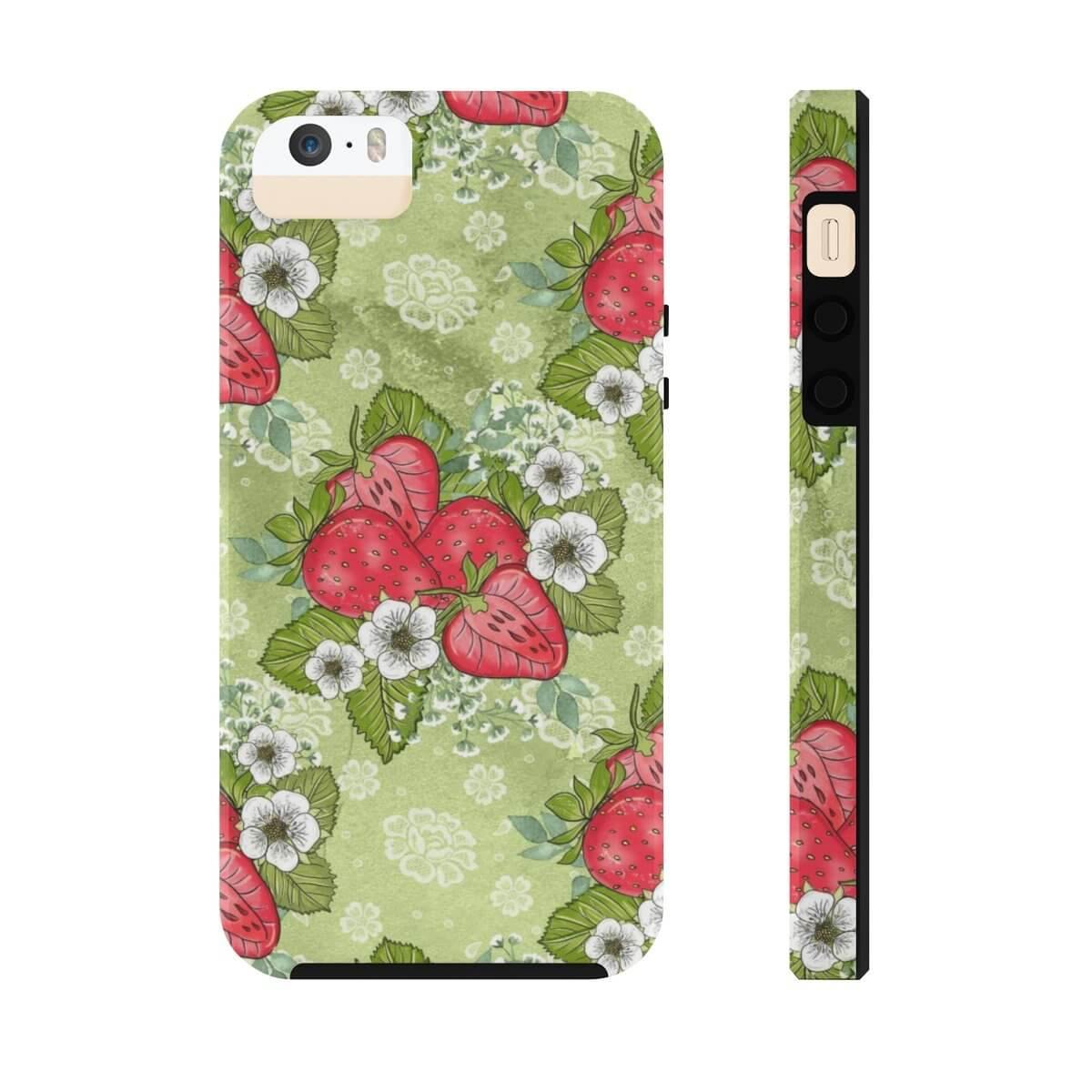 Tough Mate Strawberry iPhone Cases - MaviGadget