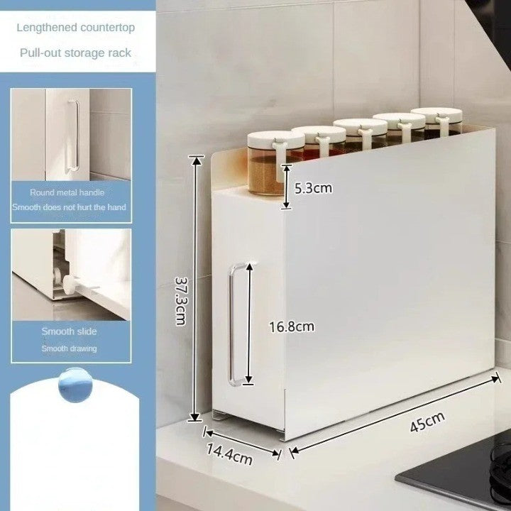 Space-Saving Kitchen Storage Organizer Cabinet - Image 9