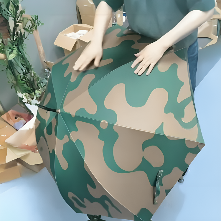 Full-Body Rain Cover Weather Shield Umbrella - Image 1