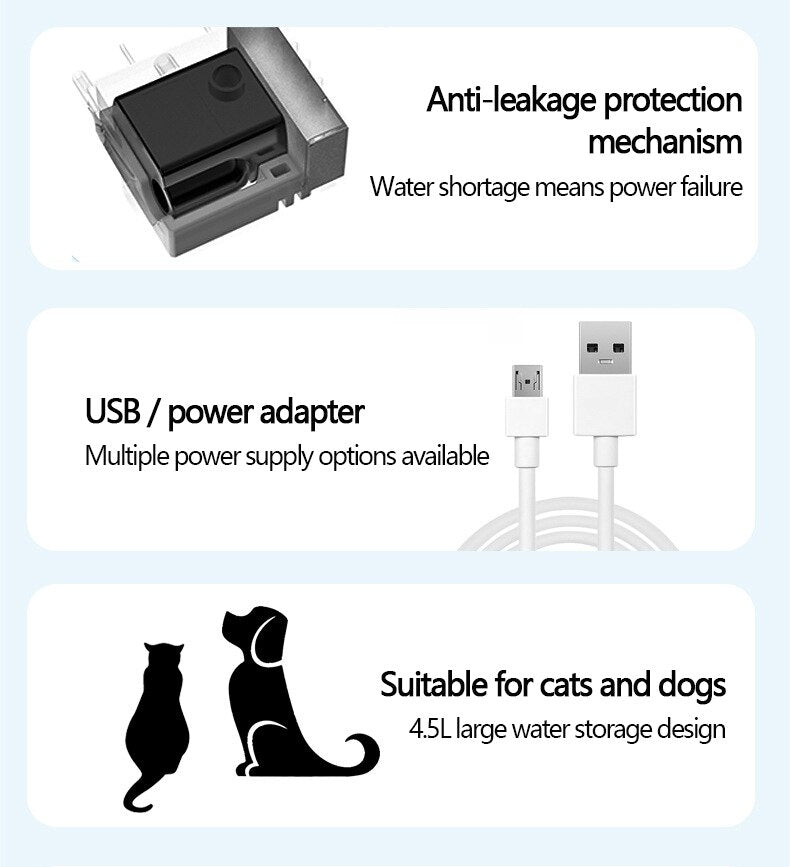 Snail Automatic Pet Water Drinking Fountain - Image 10