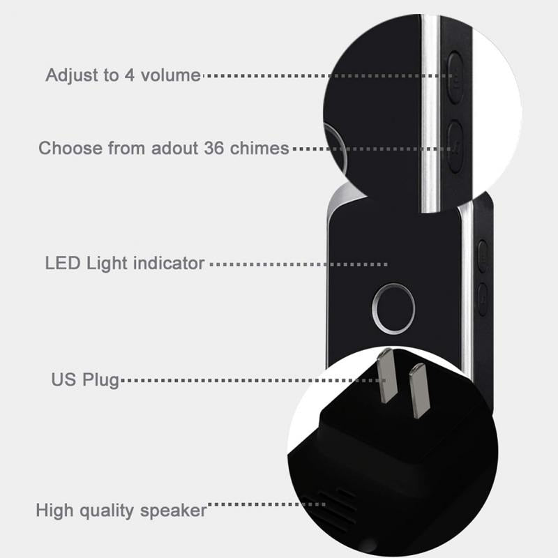 Touch Button Smart Wireless Doorbell - Image 4