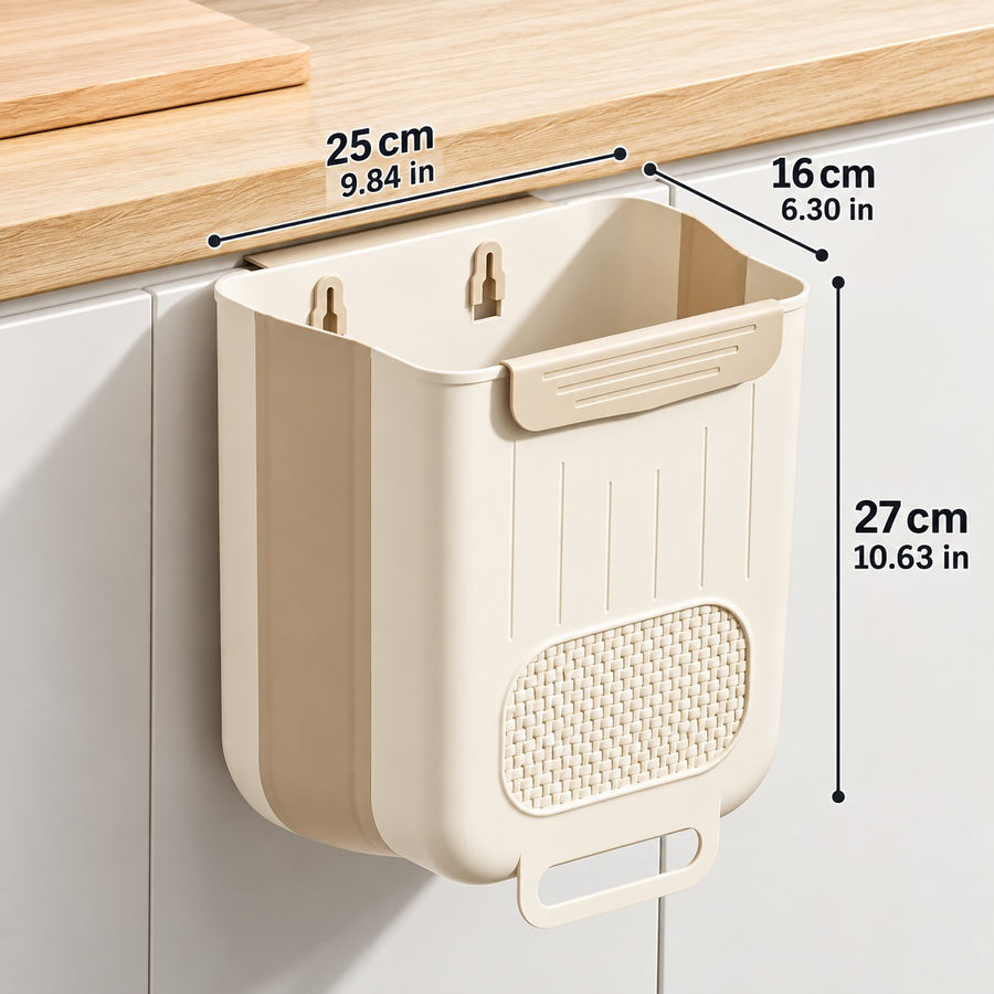 Clean & Easy Foldable Trash Bin