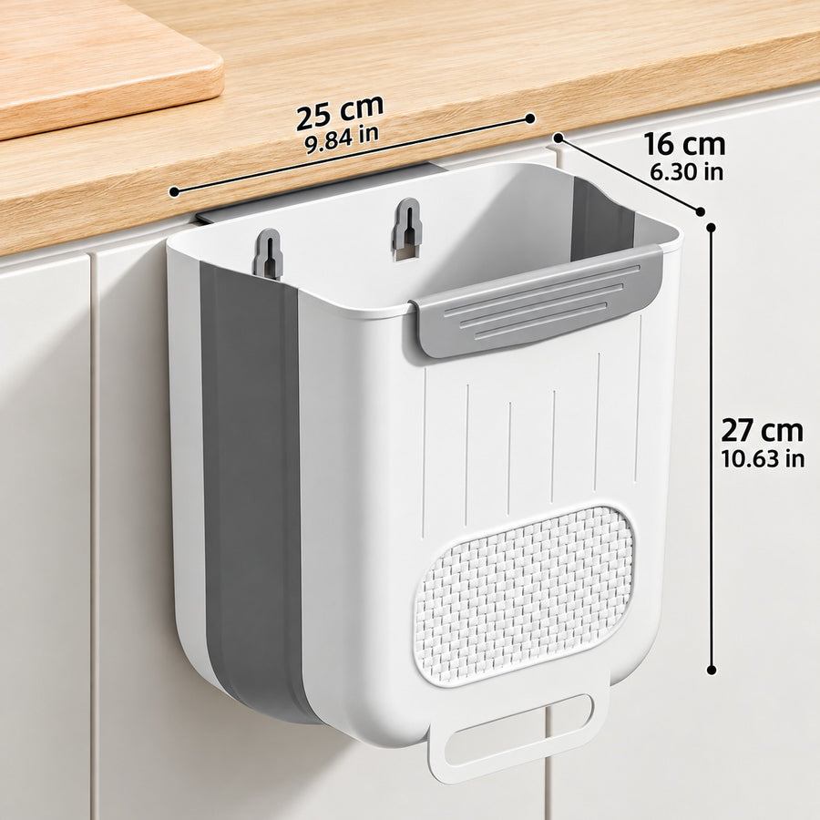 Clean & Easy Foldable Trash Bin
