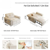 Multi-Mode Nordic Reclining Sofa Chair - Image 6