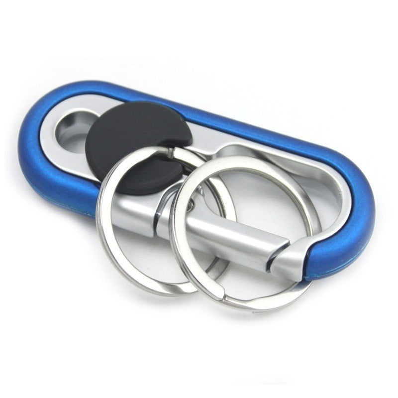 Mini Organizer Stainless Steel Keychain