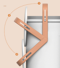 Wall-Mounted Modern Large Kitchen Trash Can - Image 5