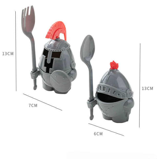 Medieval Knight Armor Egg Holder Set - Image 10