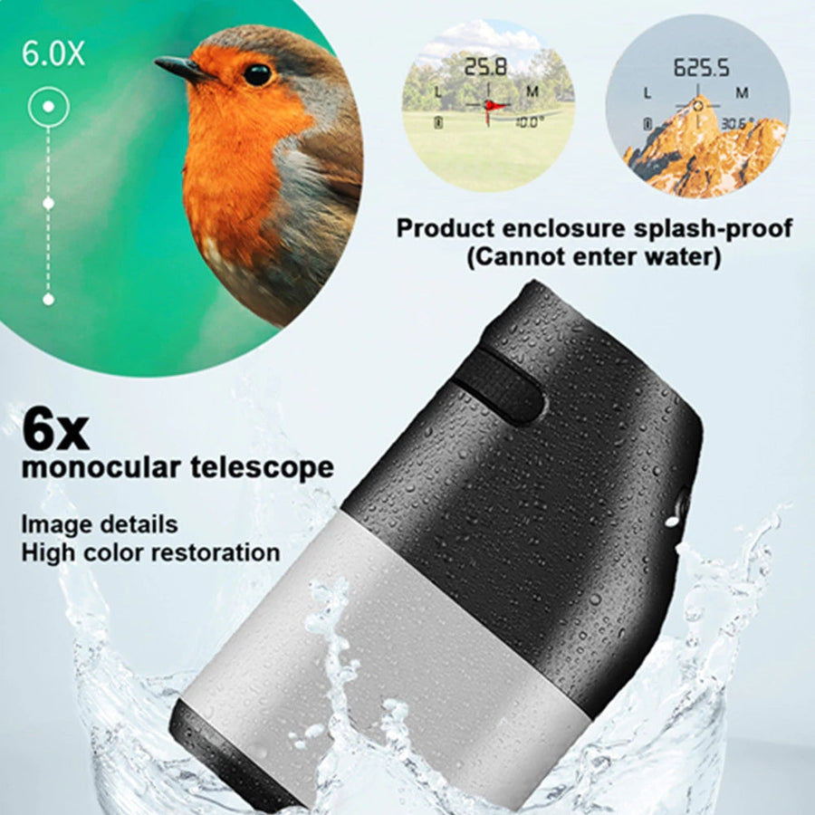 Monocular Pro Vision  Laser Rangefinder Telescope - Image 4