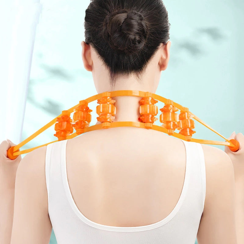 Multifunctional Body Neck Massage Roller - Image 0