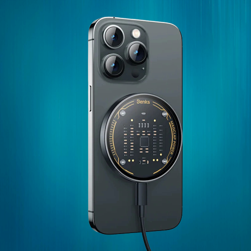 Transparent Ultimate Magnetic Wireless Fast Charger - Image 0