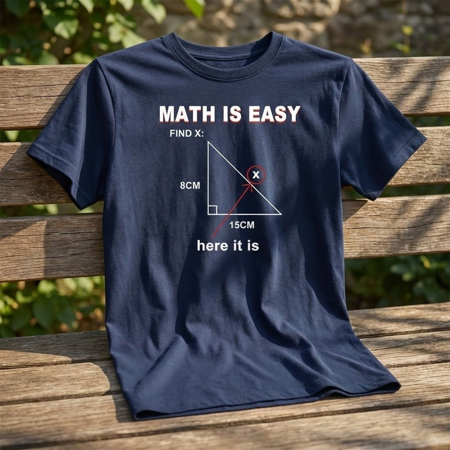 Math is Easy Creative T-Shirt - Image 7