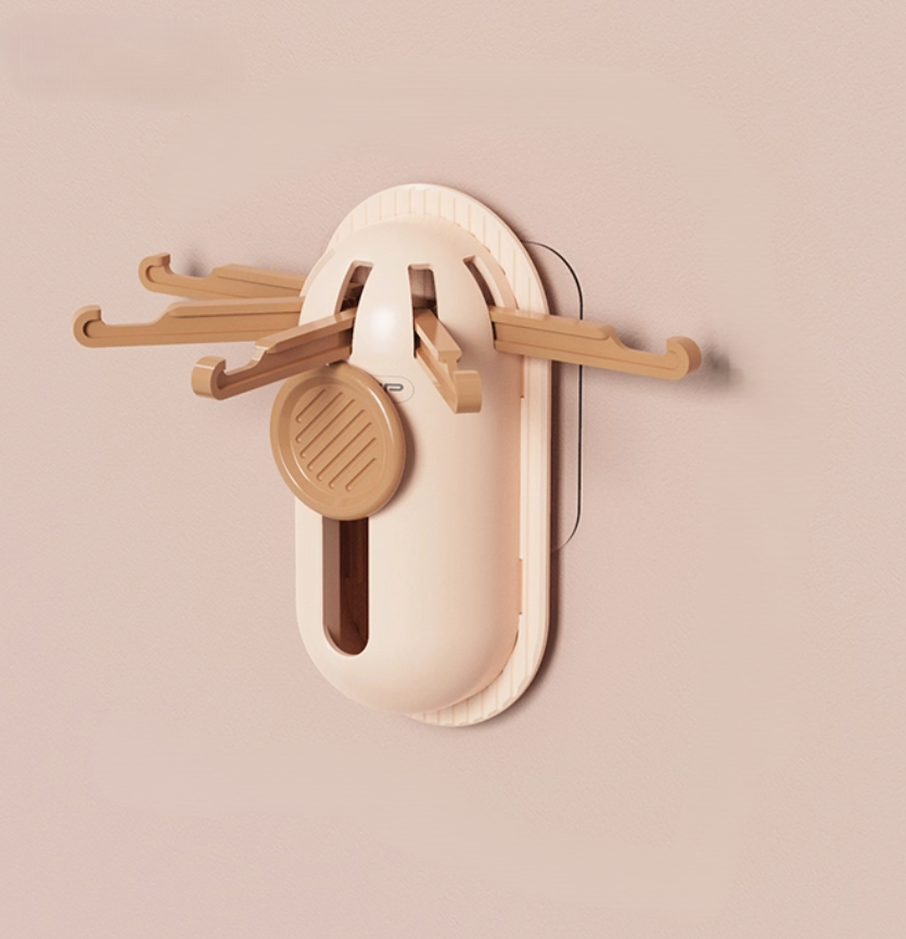 Multi Organizer Foldable Wall-Mounted Hook - Image 0