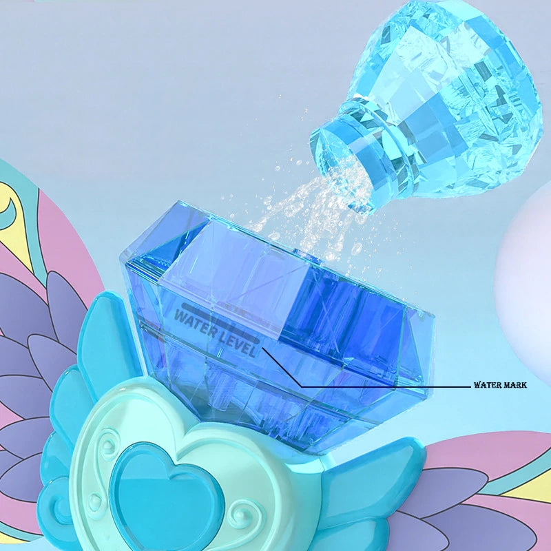 Flying Magic Heart Bubble Maker Toy - Image 4