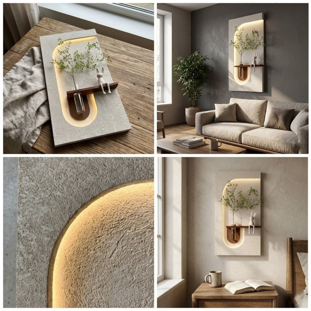 Lunara Elegant Scene Wall Art Panel - Image 2